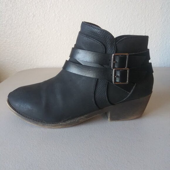 Jellypop women's size 7.5 black and brown ankle boots - Picture 8 of 13